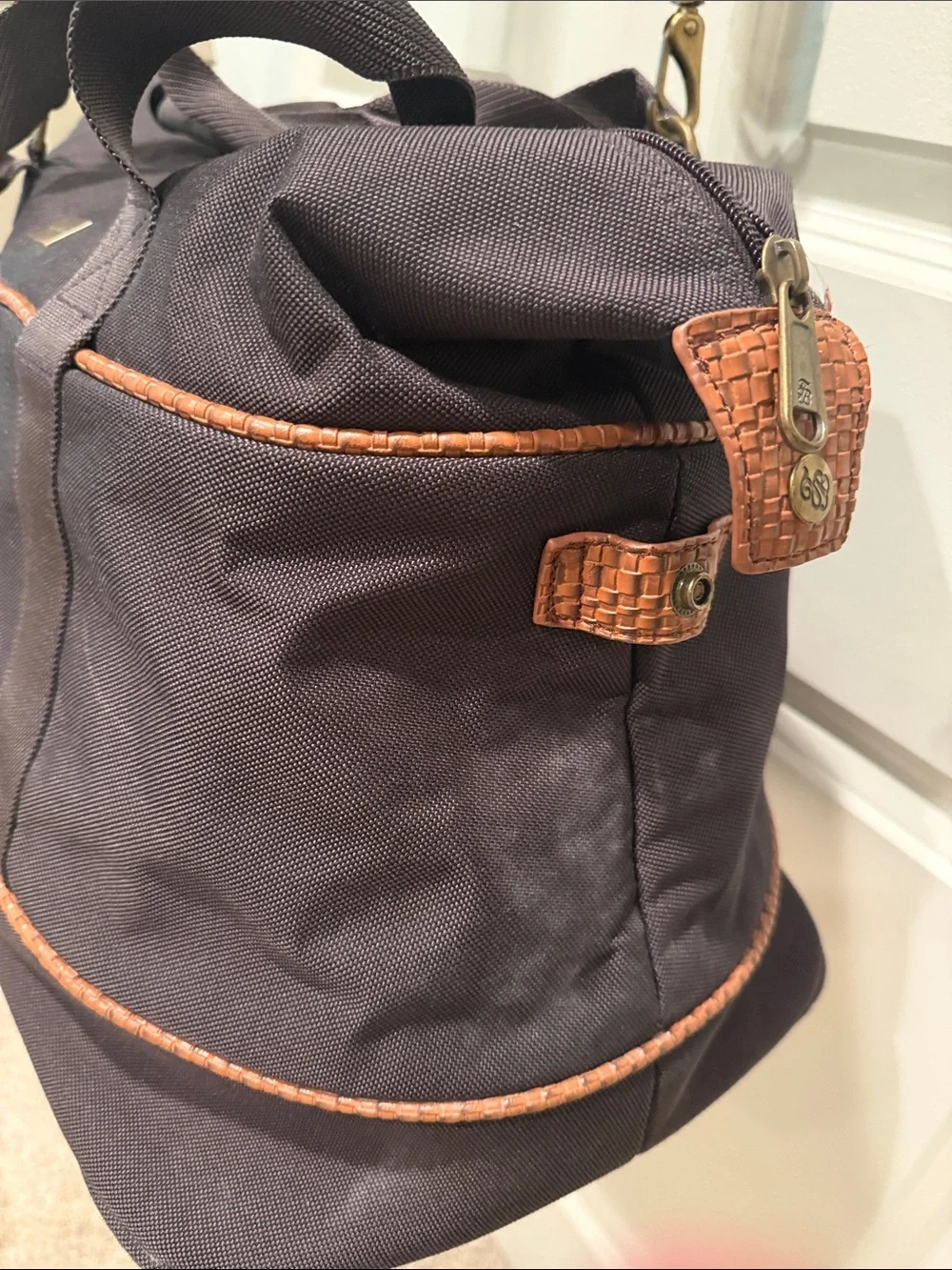 Tommy Bahama carry on duffle bag.  Used once